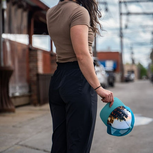 Tree Tops Unisex Truckers - The Montana Scene