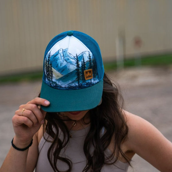 Misty Mountains Unisex Truckers - The Montana Scene