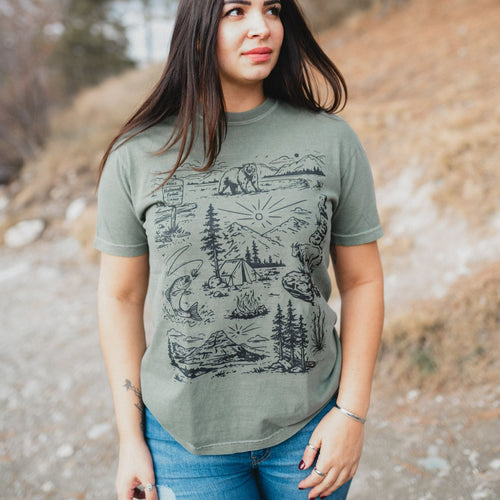 UNISEX TEES – The Montana Scene