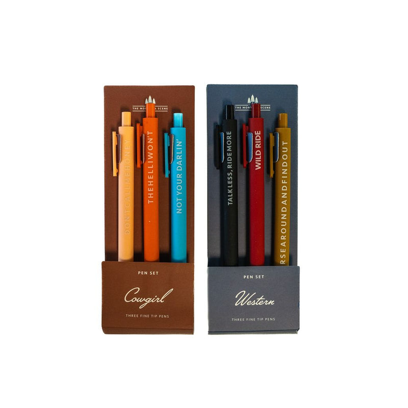 Pen Sets - The Montana Scene