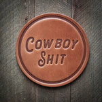 Montana Leather Coaster