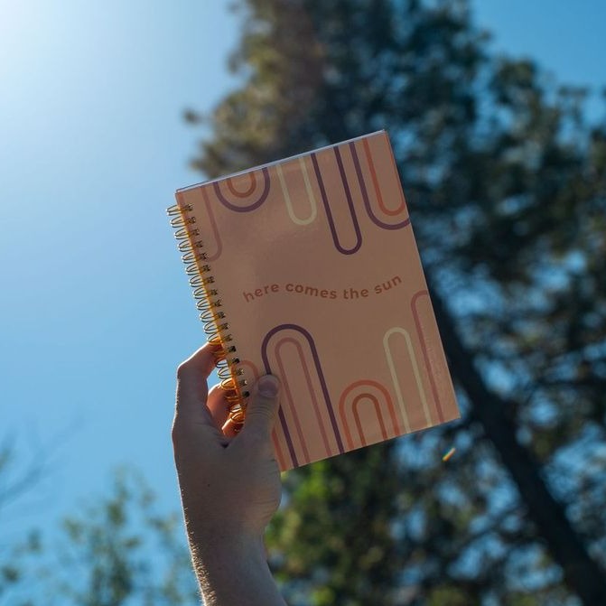 Here Comes the Sun Notebook- Discontinued - The Montana Scene