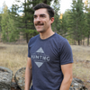 Beer Hunting Montana Unisex Tee - Midnight Navy - Discontinued
