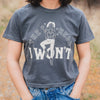 The Hell I Won't Ladies Boxy Tee - Pepper - The Montana Scene