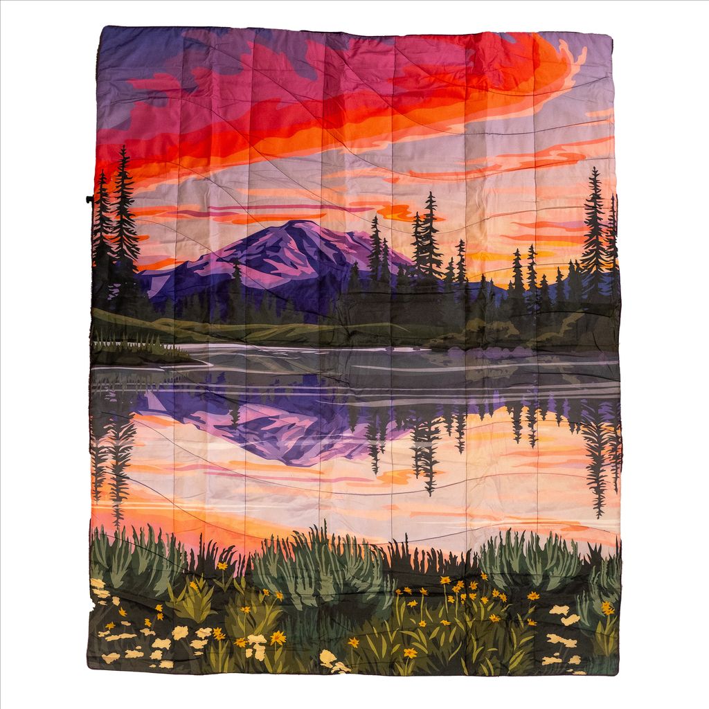 Summer Glow Outdoor Blanket - The Montana Scene