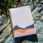 Mountain Sun Notebook - Taupe- Discontinued