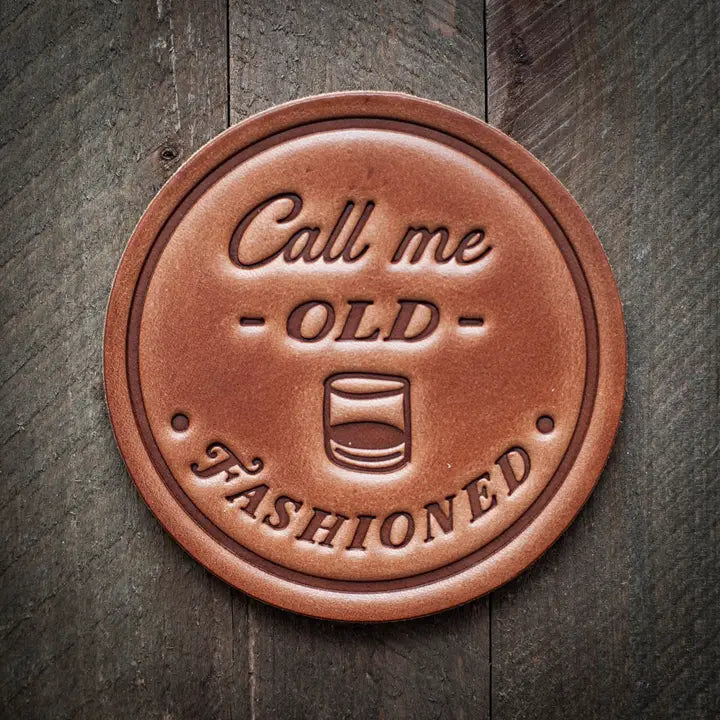 Montana Leather Coaster