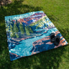Wildwood Stream Outdoor Blanket - The Montana Scene