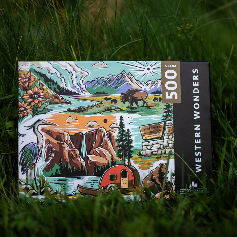 Western Wonders Puzzle - 500 Piece Puzzle