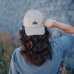 Three Tree Dad Hat - Tan - The Montana Scene