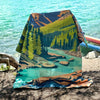 Wildwood Stream Outdoor Blanket - The Montana Scene