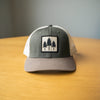 Three Tree Tri Tone Trucker-  Grey/Brown - The Montana Scene