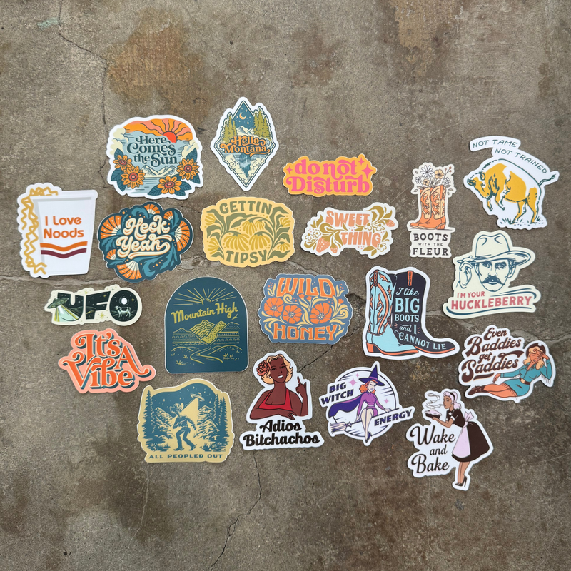 Cheeky Humor Stickers