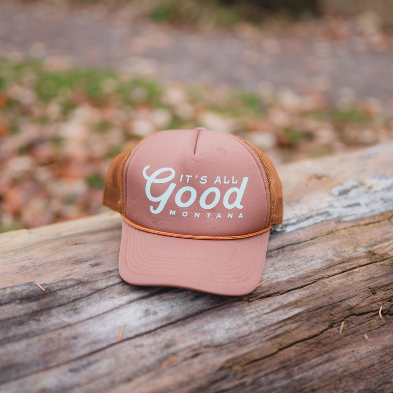 It's All Good Montana Foam Trucker - Brown