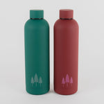 Montana Water Bottle - Maroon - The Montana Scene