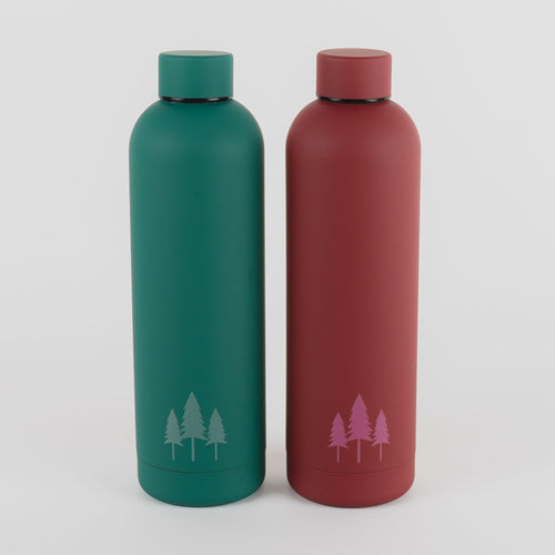 Montana Water Bottle - Maroon