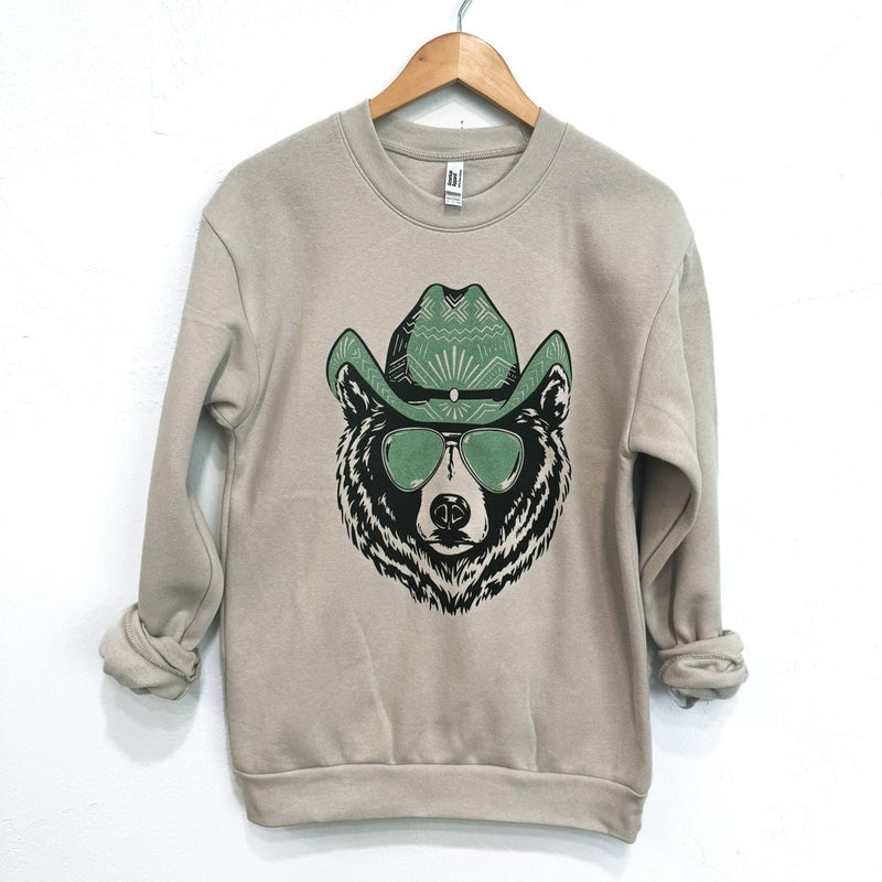 Hey Bear Unisex Pullover - Bone - The Montana Scene