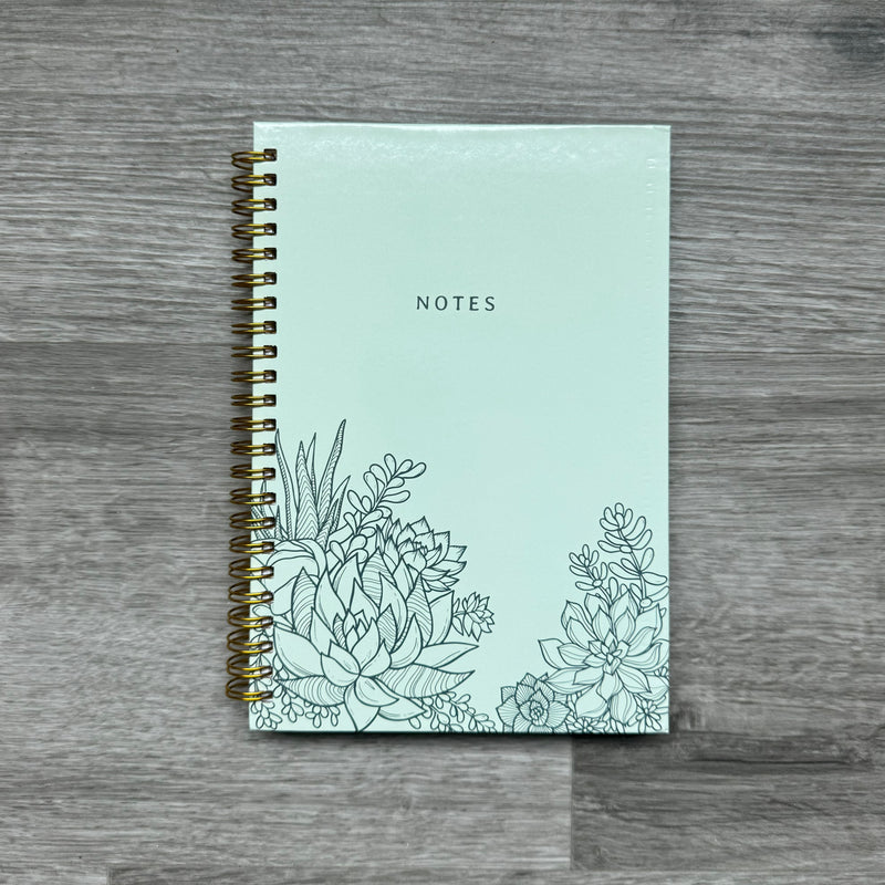 Succulent Notebook - Sage- Discontinued