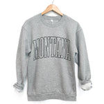 Montana Unisex Pullover - Heather Grey - The Montana Scene