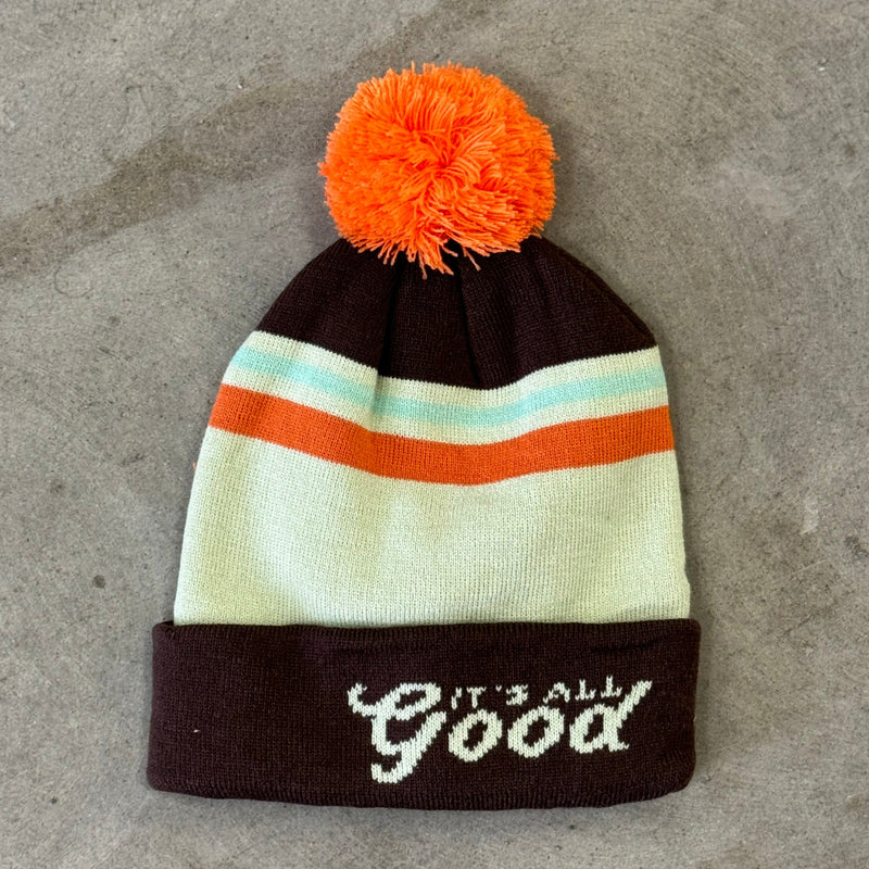 It's All Good Beanie - Brown - The Montana Scene
