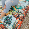 National Forest Outdoor Blanket - The Montana Scene