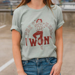 The Hell I Won't Unisex Tee - Bay