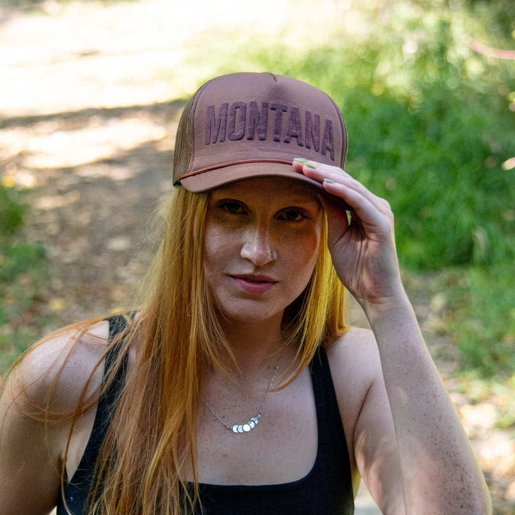 Montana Foam Trucker - Brown - The Montana Scene