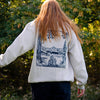 Fireside Unisex Pullover - Bone - The Montana Scene