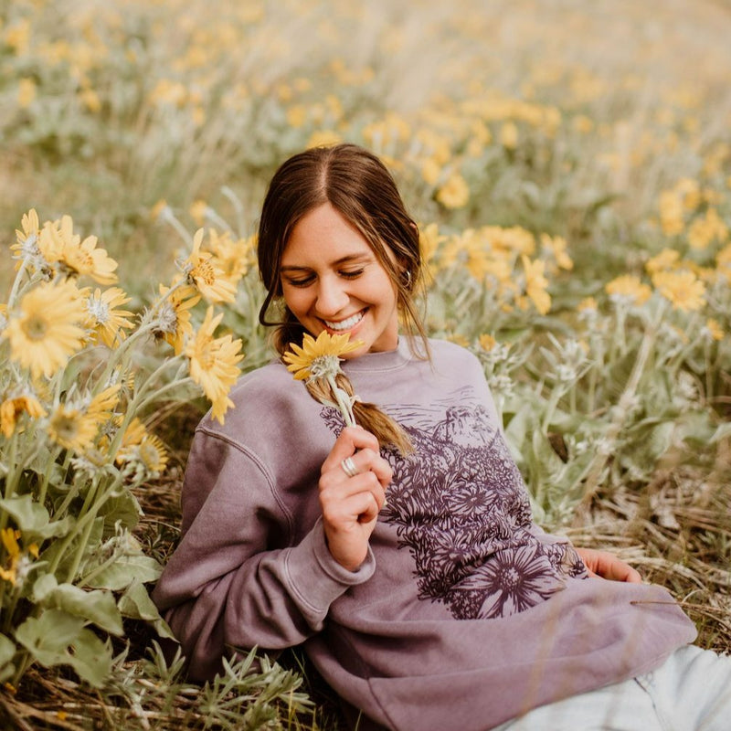 Flower Meadow Unisex Pullover