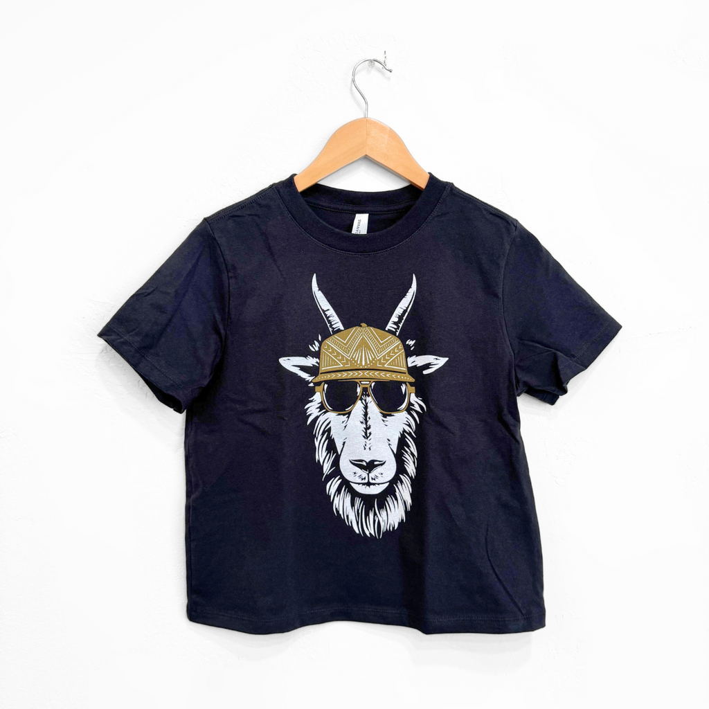 Oi Billy Ladies Tee - Vintage Black - The Montana Scene