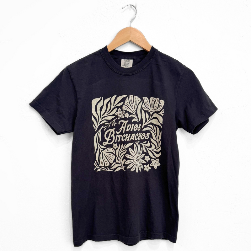 Adios Bitchachos Unisex Tee - Black - The Montana Scene