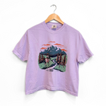 Take Me Home Ladies Boxy Tee - Orchid