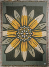 Flower Knit Blanket