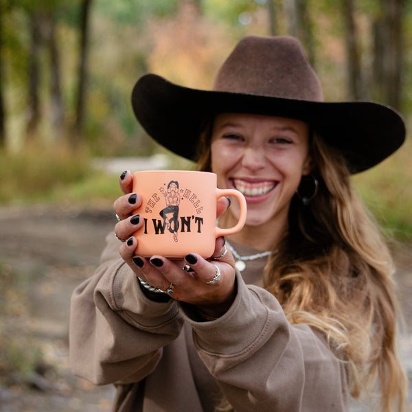 The Hell I Won't Mug - Apricot - The Montana Scene