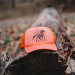 Wild & Free Foam Trucker - Dusty Orange - The Montana Scene