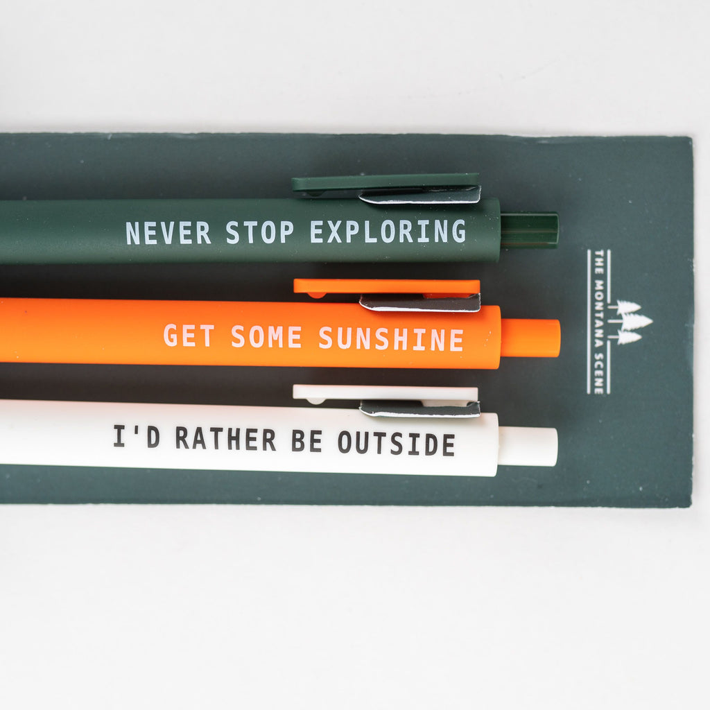 Quote Pens - Individuals - The Montana Scene