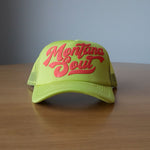 Montana Soul Foam Trucker - Yellow