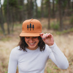 Big Three Tree Snapback - Coyote Brown - The Montana Scene