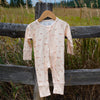 2 Way Zipper Convertible PJ's - Horse Print - The Montana Scene