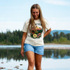 GNP Floral Unisex Tee - Natural - The Montana Scene