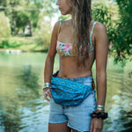 Belt Bag - Spring Floral Teal