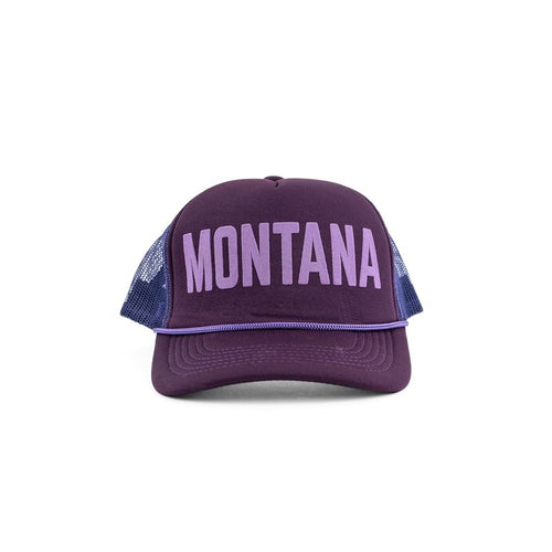 Montana Foam Trucker - Dark Purple