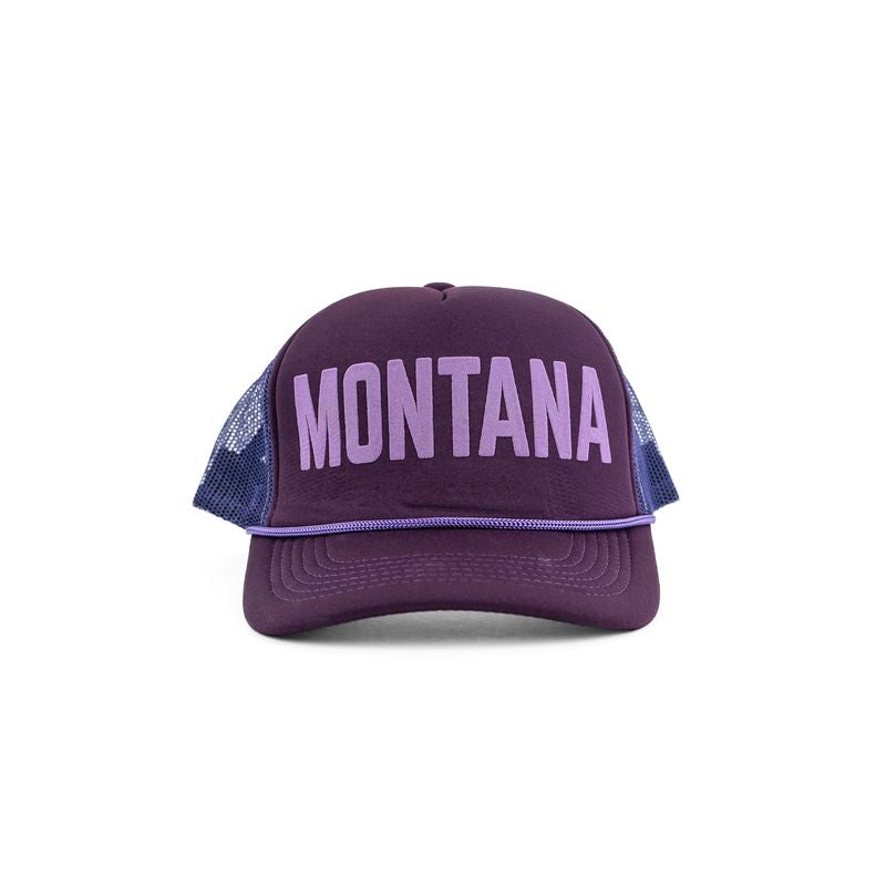 Montana Foam Trucker - Dark Purple - The Montana Scene