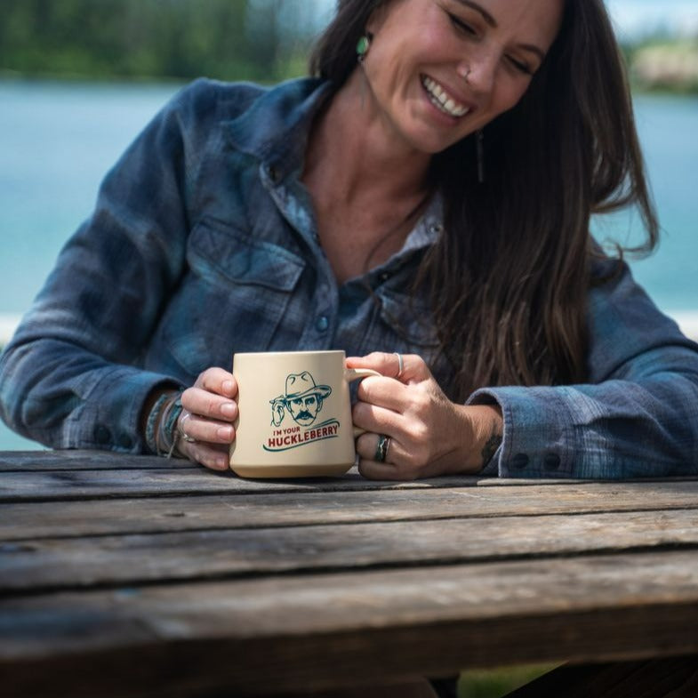 I'm Your Huckleberry Mug - Cream - The Montana Scene