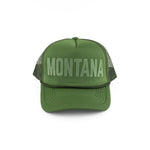 Montana Foam Trucker - Olive