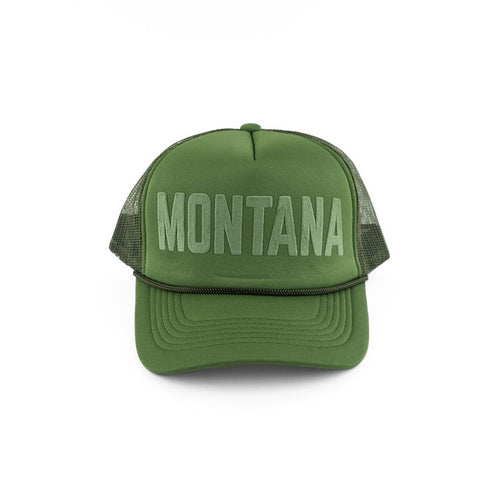 Montana Foam Trucker - Olive