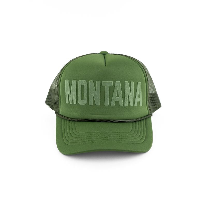 Montana Foam Trucker - Olive