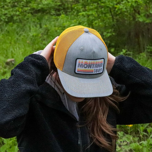 Retro Trucker - Gold - The Montana Scene
