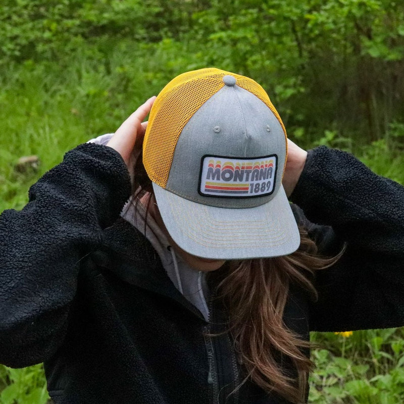 Retro Trucker - Gold - The Montana Scene