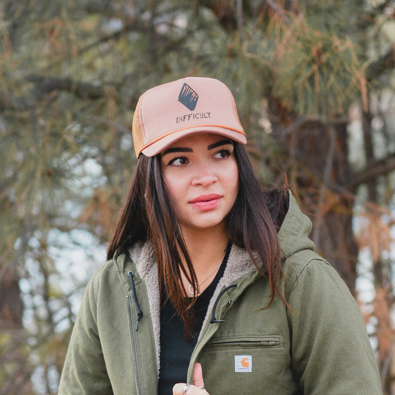Difficult Foam Trucker - Brown